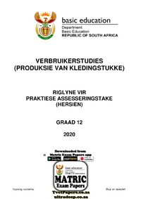 Consumer Studies PAT Grade 12 2020 (Clothing) Afr (Hersien).pdf